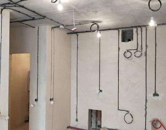 Электромонтажные работы.